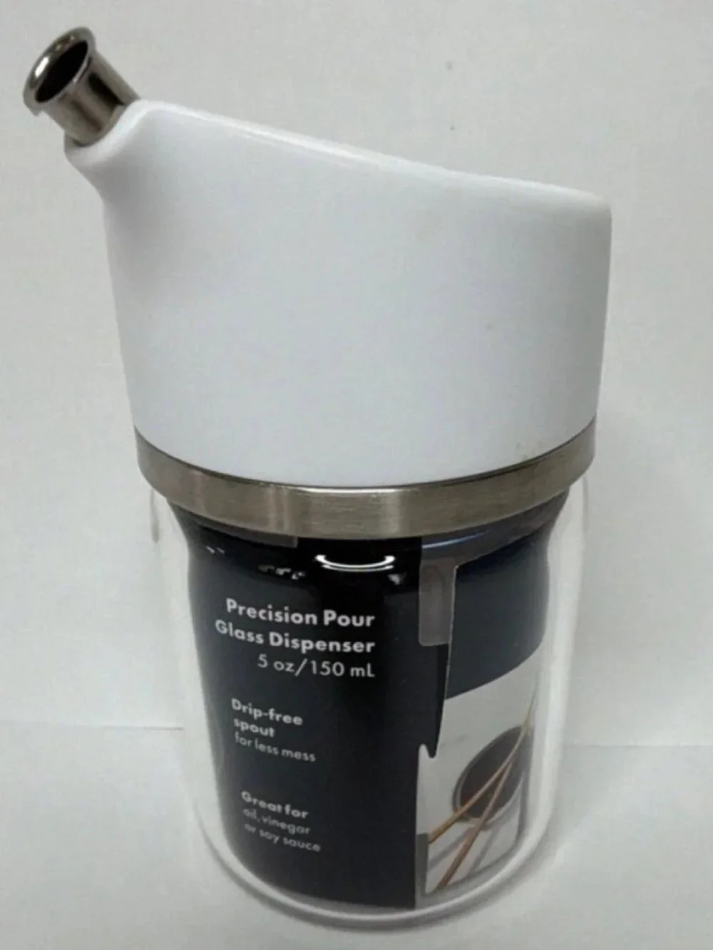 OXO Good Grips Precision Pour Glass 5 oz Olive Oil or Soy Sauce Dispenser
